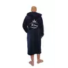 Чоловічий халат махровий з вишивкою