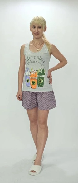 Комплект пижама майка и шорты от производителя